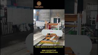 YSDMILL Portable Sawmill. ysdmilltech.com #sawmill #machine #factory