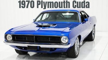 1970 Plymouth Cuda walk-around. Available at Burnyzz!