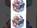 choose your gift box #gift #box #choose #chooseyourgift #giftbox #giftboxchallenge #ytshorts #drop