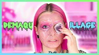 COMMENT FAIRE FONDRE LE PLASTIQUE | DÉMAQUILLAGE & NIGHT ROUTINE