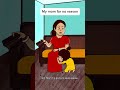 Did this ever happens with you? #daughter #relatable #mother #2danimation