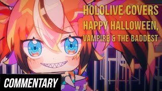 [Reaction] Hololive Cover Songs: Happy Halloween, Vampire and The Baddest