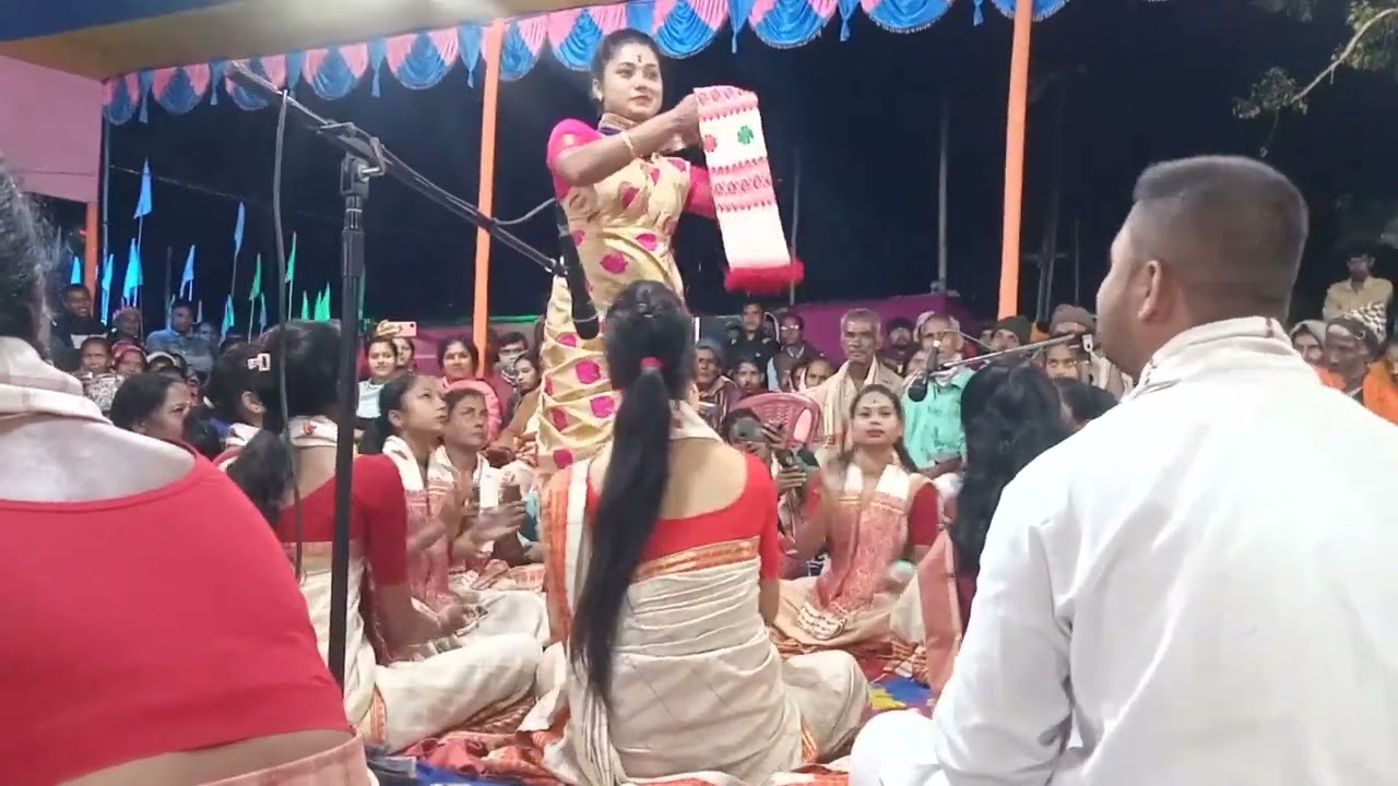 প্ৰিয়ংকা শইকীয়া ৰ নাগাৰা নামৰ অনুষ্ঠান।।Priyanka Saikiya Nagara Naam । Priyanka Saikia