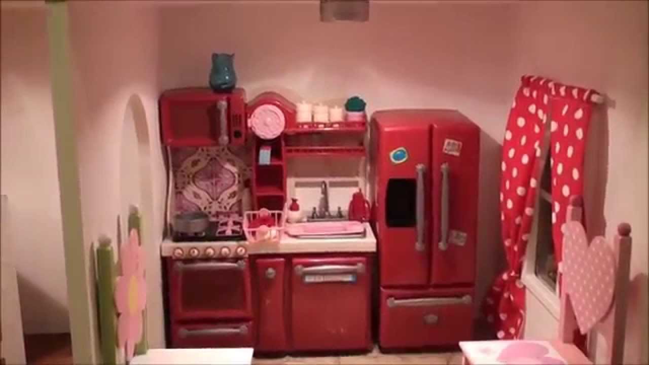 The Fascinating American Girl Doll House Tour 2013 Raw Youtube