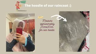 WSU101-SDG WASTE TO WEALTH PROJECT- CUSTOM RAINCOAT
