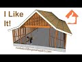 How To Frame Large Building With Double Pitch Gable Roof - Examples For Design And Construction