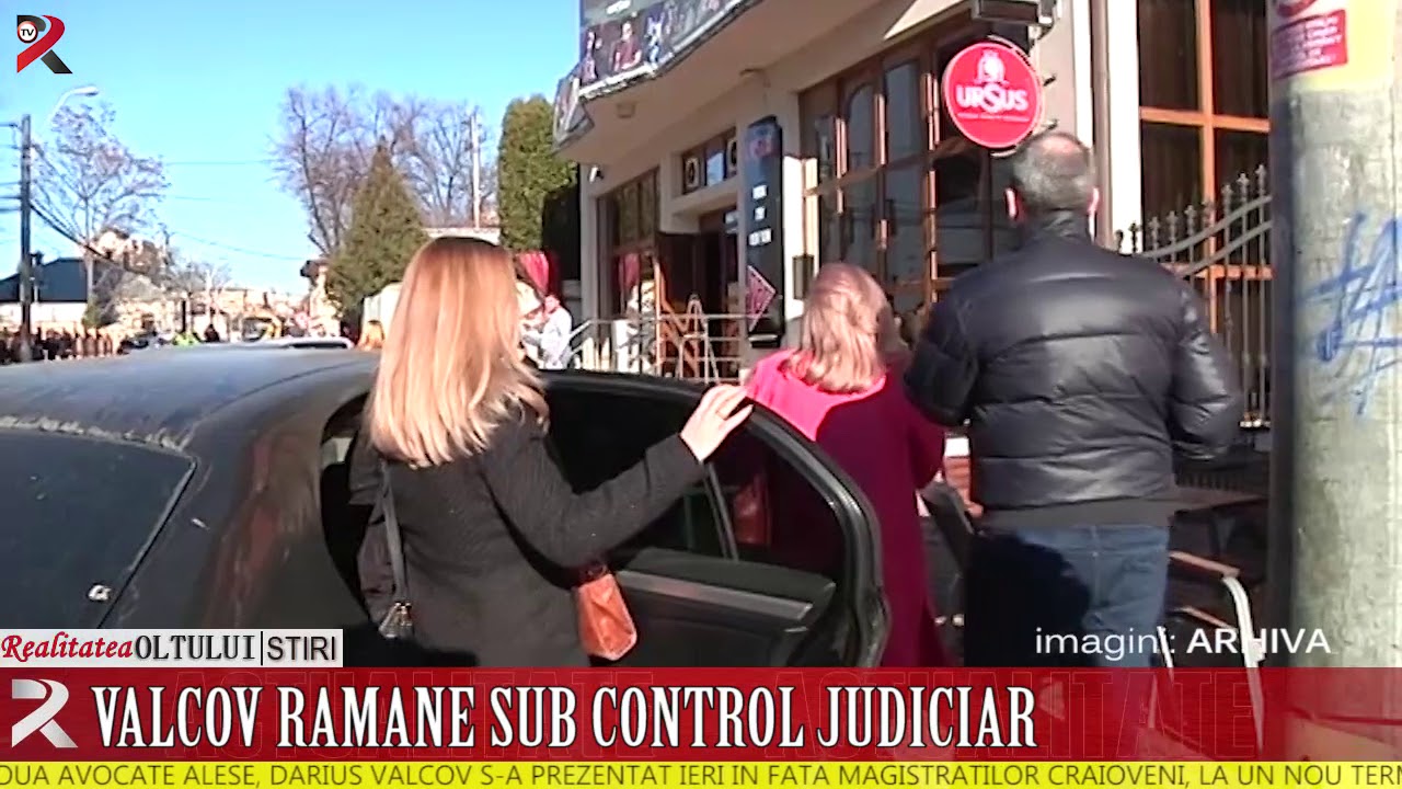 Vâlcov rămâne sub control judiciar