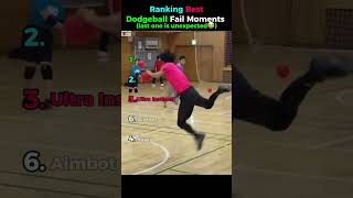 Ranking Best Dodgeball Fails