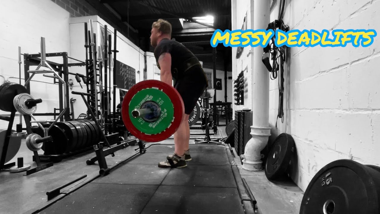 Peaking block 2 session messy deadlifts - YouTube