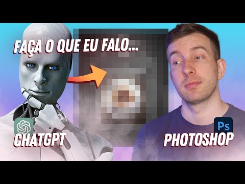 O ChatGPT mandou e a ARTE ficou ASSIM! 🤨 | Inteligência Artificial + Photoshop