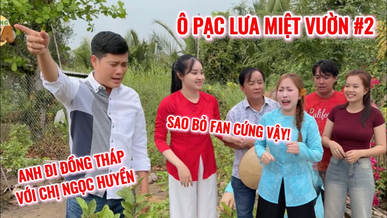 Ô PẠC LƯA MIỆT VƯỜN #2| Khương Dừa từ biệt xóm fan MaiMaMi đi truyền thông NSMV4 cùng chị Ngọc Huyền