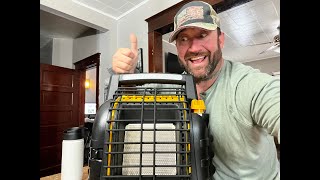 Dewalt DXH12B Ventless Heater Review! Will it work for Ice Fishing?