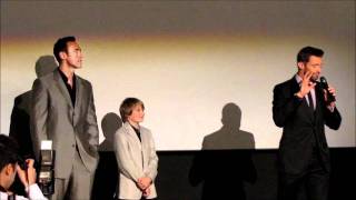 CAST OF REAL STEEL AT CANADIAN PREMIERE IN TORONTO