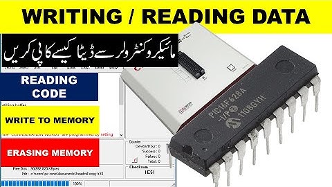 {533} How to Write & Read Data from "PIC Microcontroller"