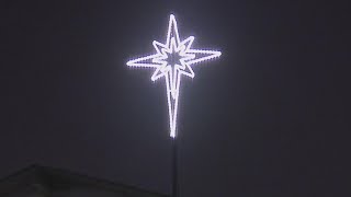 Community gathers for live nativity scene at First Baptist Church