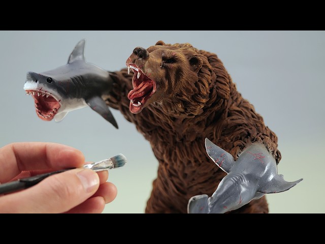 I made a bear with sharks for arms - YouTube