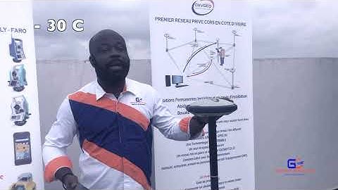 Présentation de la SP 60 de SPECTRA PRECISION