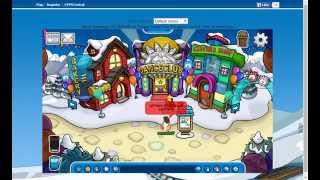 review de club penguin parte 2 el centro (tambien freepenguin)