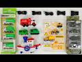 Tiny Cars, Bus Tayo Little Bus, Mobil Polisi, Pemadam Kebakaran, Truk Sampah, Collection Mini Cars