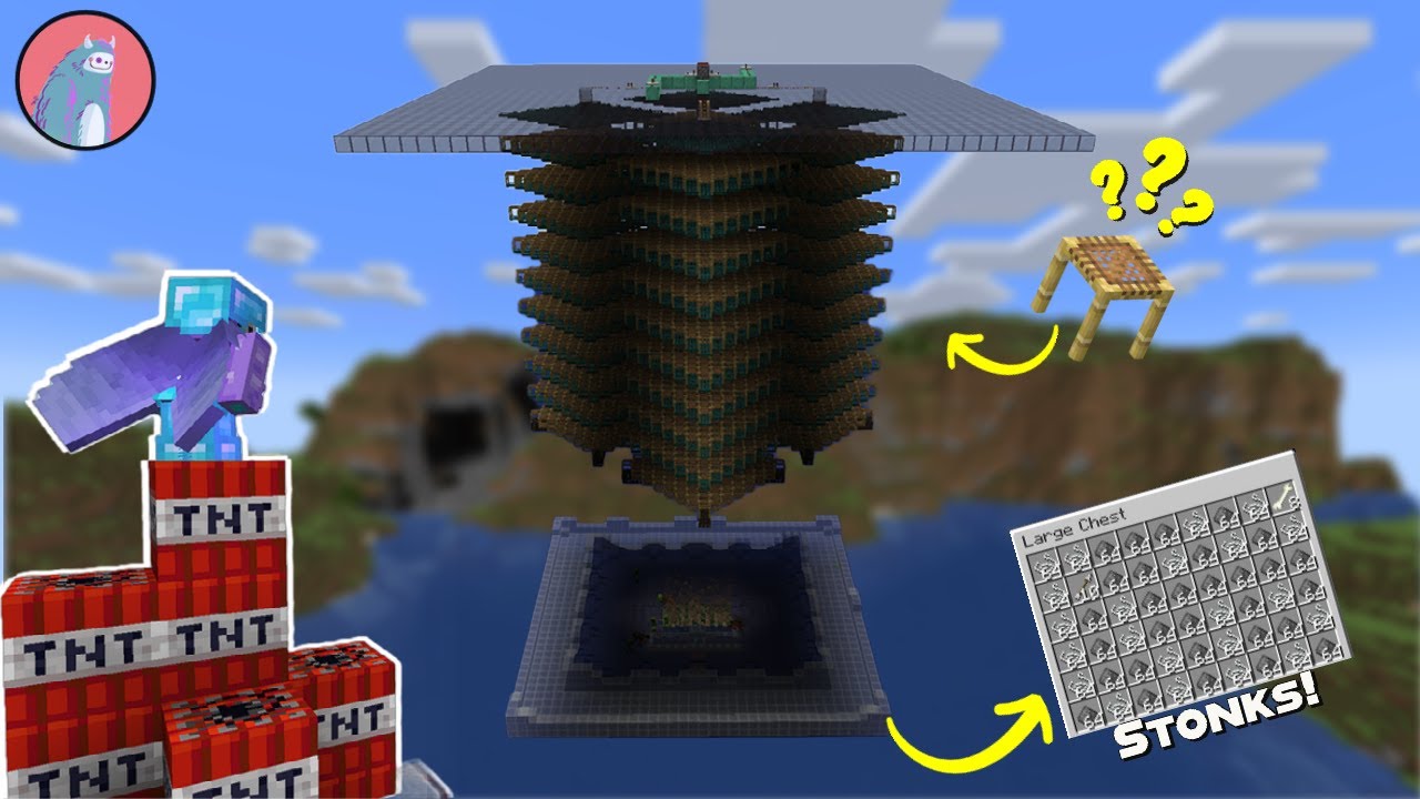 I made The ULTIMATE Mob Farm using SCAFFOLDING in Minecraft (NO MODS