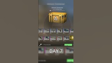 OPENING A CASE ON CSGO UNTIL I OPEN A KNIFE! DAY 7