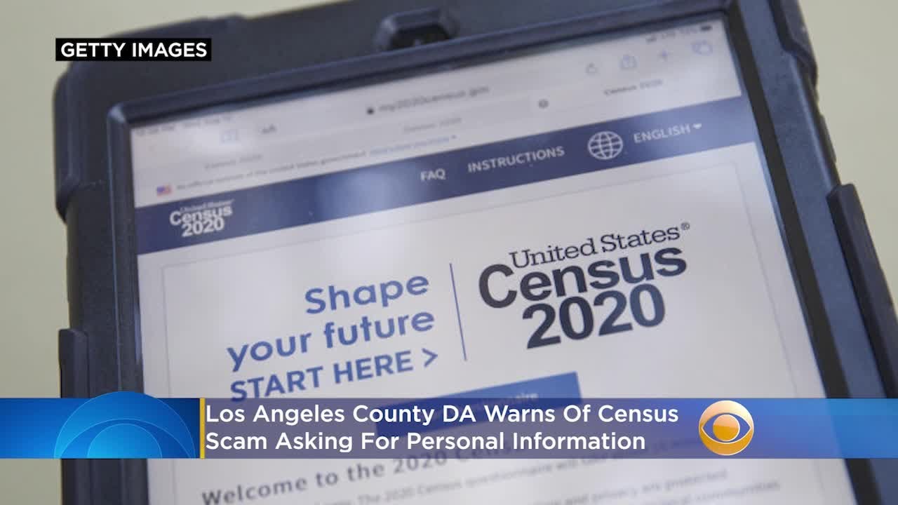 DA Warns Of Census Scam Asking For Personal Information - YouTube