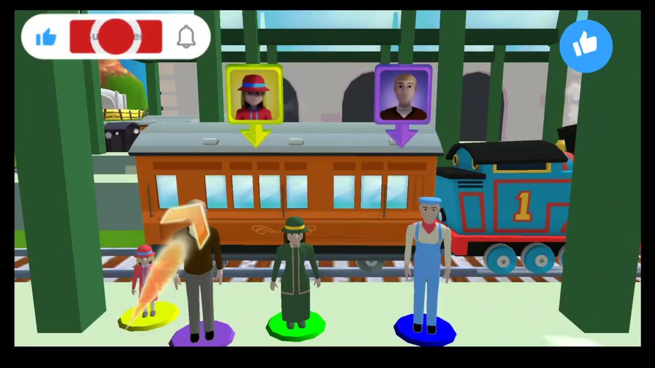 Train rides magic tricks masti time gaming video part 1 