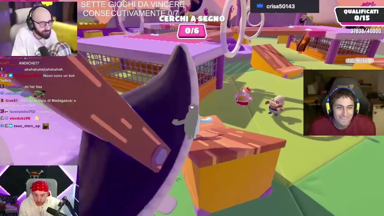 7 Giochi per 7 Win di FILA TORNEO DEL P**** W Blur Marza & Pesh PT 1