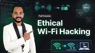 Ethical Wi-Fi Hacking Full Course | Kali Linux, WPA3 Security, Wi-Fi Cracking (Legal & Educational)