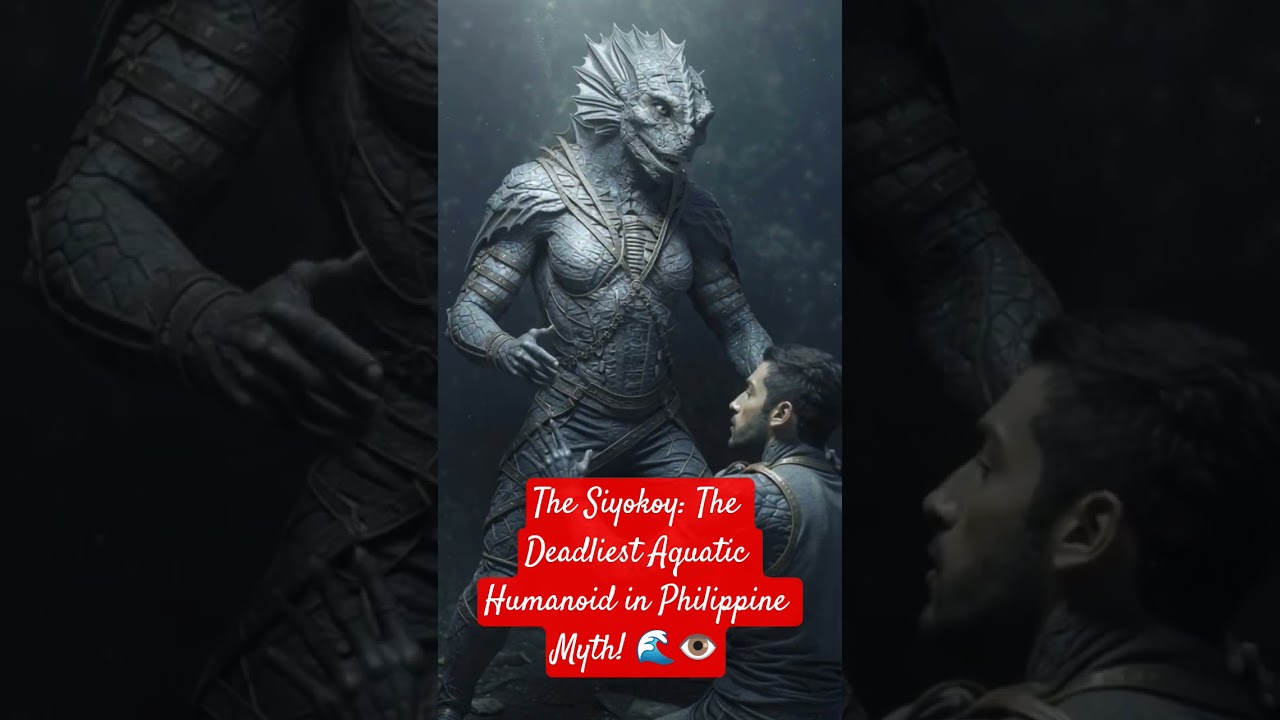 The Siyokoy: The Deadliest Aquatic Humanoid in Philippine Myth! 🌊👁 