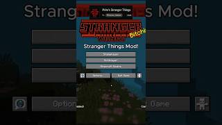 Stranger Things Mod in Minecraft