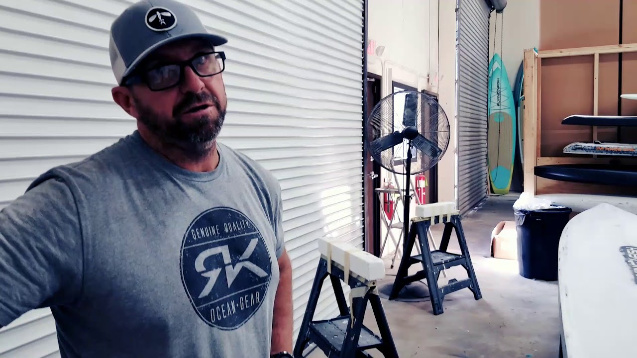 Flying Fish Paddleboards factory visit