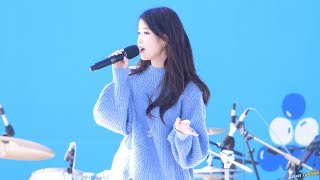 Famous 180930 아이유 IU '금요일에 만나요 Friday' 4K 60P 직캠 @홀가분 마켓 by DaftTaengk Wealth