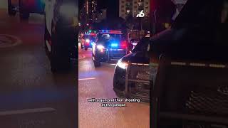 Man who shot at people at Hollywood Beach arrested after fleeing and crashing, cops say