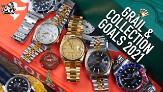 My Watch Collection Grail Goals 2021: Rolex, AP, Squale, Seiko, & More