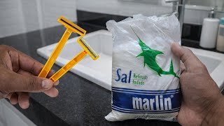 Download Lagu É só mergulhar o BARBEADOR no SAL e não precisa mais comprar no mercado MP3