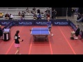 Women's Singles QF: Judy Hugh vs. Erica Wu - 2011 US Table Tennis Championships