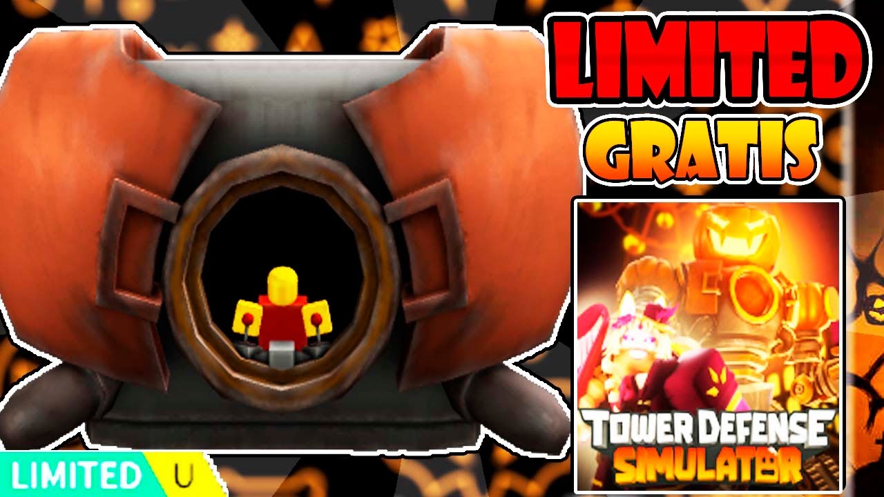 COMO CONSEGUIR JACK O BOT CHESTPLATE GRATIS EN TOWER DEFENSE SIMULATOR