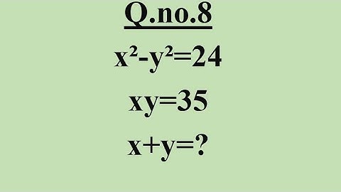 A nice Math Olympiad algebra problem| thailand junior maths olympiad problem