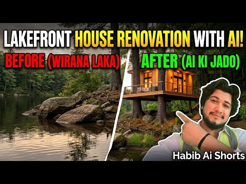 🌳 Amazing AI Treehouse Renovation Transformation | Satisfying Timelapse #Shorts
