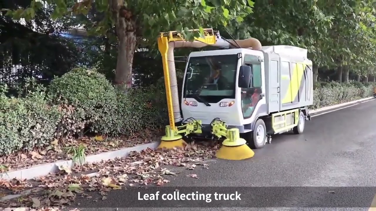 Baiyi-T50 Leaf Vacuum Truck|Pure electric drive, municipal sanitation machine