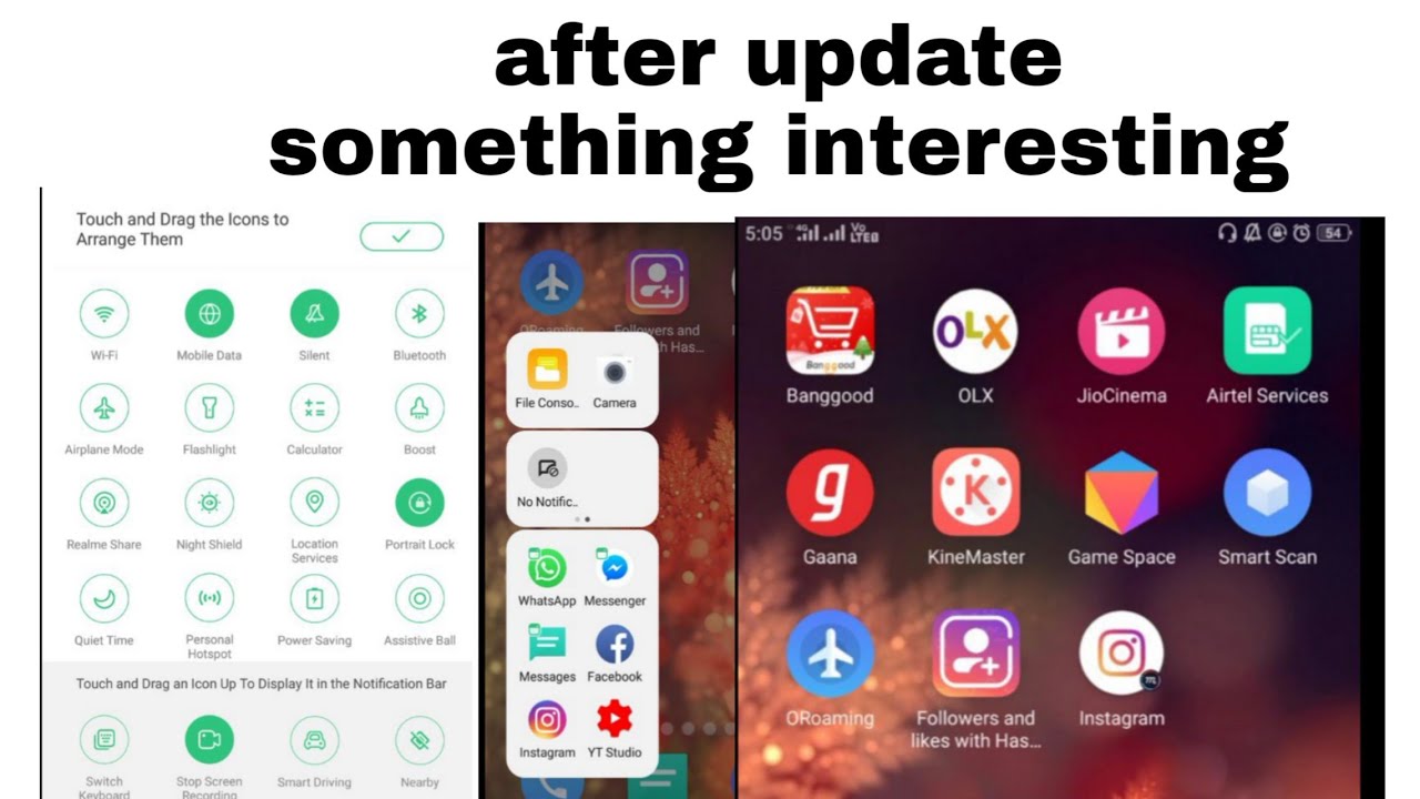 real me after update 5.2 | something new that you should watch