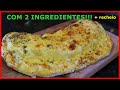 PÃO PIZZA COM APENAS 2 INGREDIENTES NA MASSA!!! SUPER FÁCIL DE FAZER!