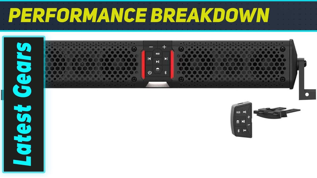 Wet Sounds Stealth XT 6: The Ultimate Soundbar for Your Ride