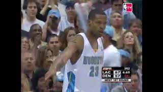 Carmelo Anthony Kenyon Martin Andre Miller Shaun Livingston Sam Cassell Elton Brand George Karl