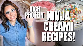 8 HIGH PROTEIN (& delicious) NINJA CEAMI RECIPES! - OVER 30G OF PROTEIN & LOW POINT -WEIGHT WATCHERS