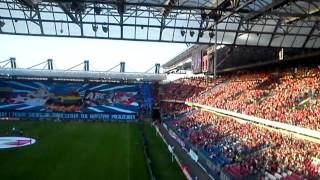 30.04.2012 Wisła - Cracovia - Oprawa Przedmeczowa