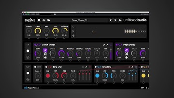 Playing around with Unfiltered Audio - Byome