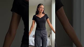 This easy trick turns any plain top into a stylish statement piece