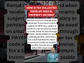 How is tax collected from my rental property income? #ukproperty #uktax #taxcalculation #shorts
